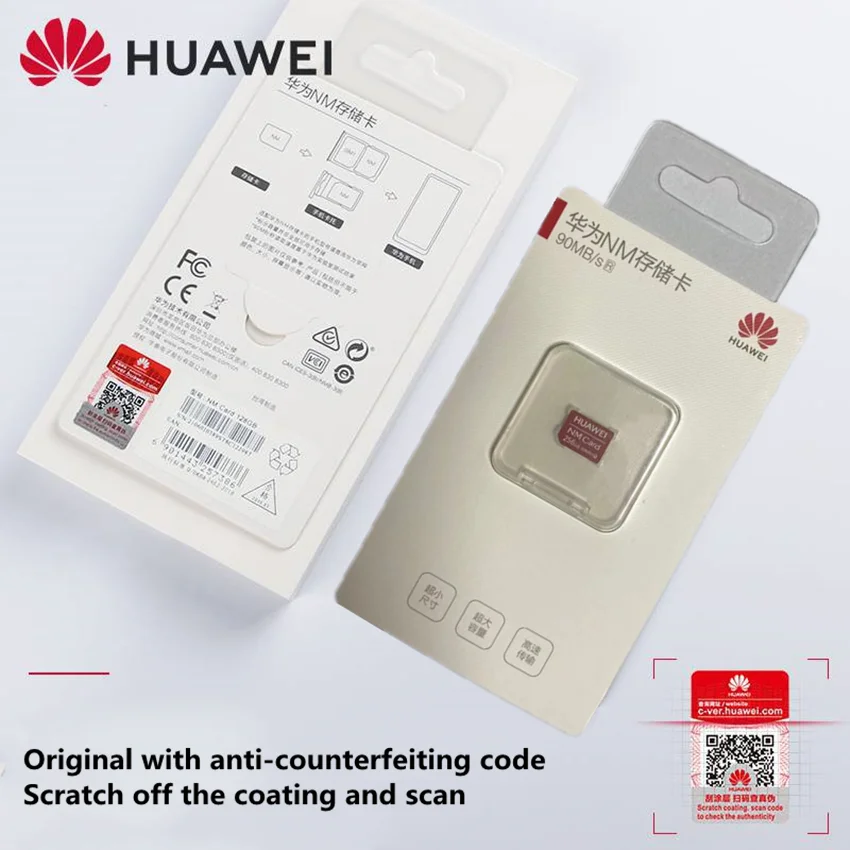 Оригинальная карта памяти Huawei NM 128 ГБ/256 ГБ nano для Mate20/30/40pro Nova series кардридер Lexar |
