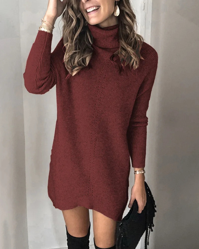 

Ropa Mujer Sweater Women Sueter Mujer Pull Femme Autumn Winter Clothes Women Vetement Femme Turtlenec Pullover Womens Clothing