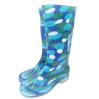 springwinter women camouflage female knee high waterproof rain boots ladies slip resistant rubber soles shoes w113