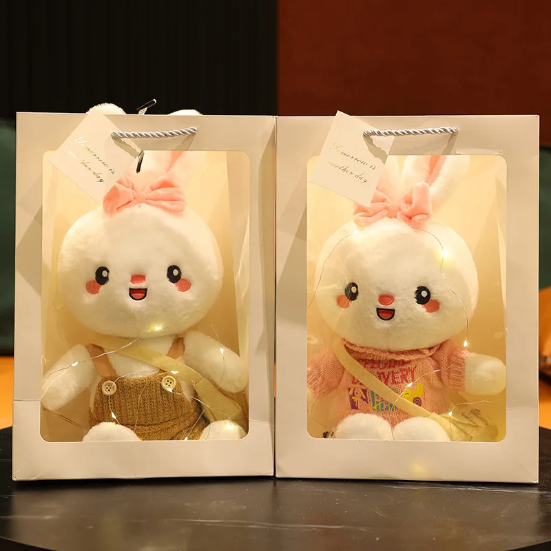 

New Style 45cm Plush Stuffed Cute Appease Rabbit Animal Toys Infant Baby Comfort Dolls For Children Kids Birthday Pretty Gift