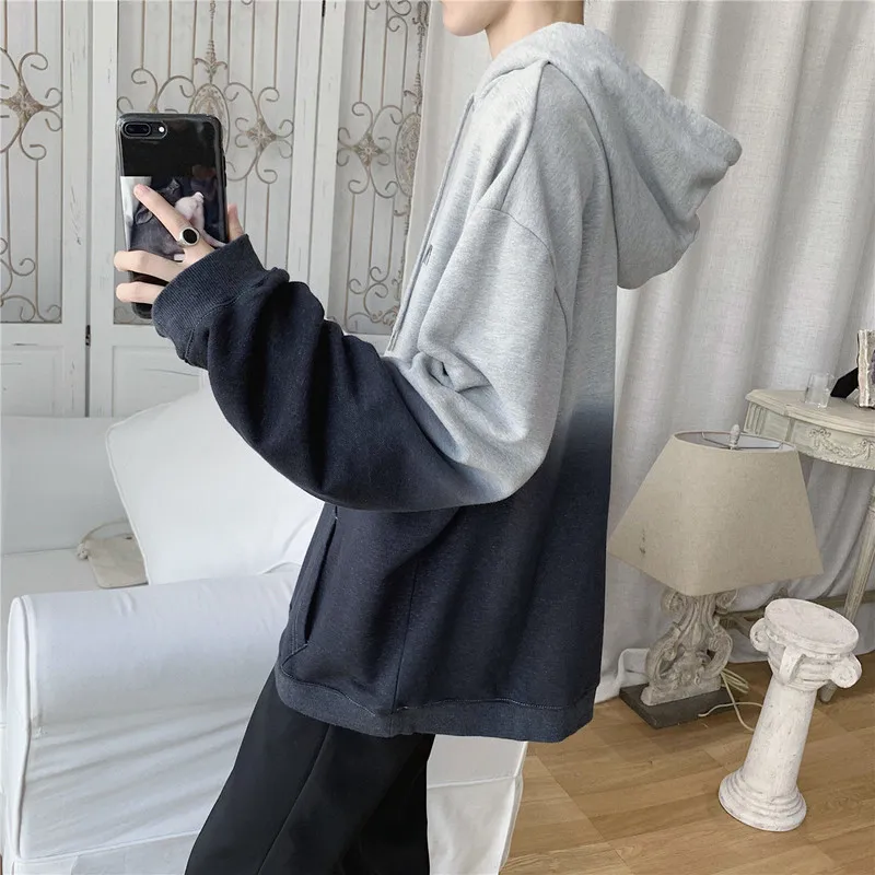 Liketkit мужские Новые повседневные толстовки 2019 одноцветные Большие размеры