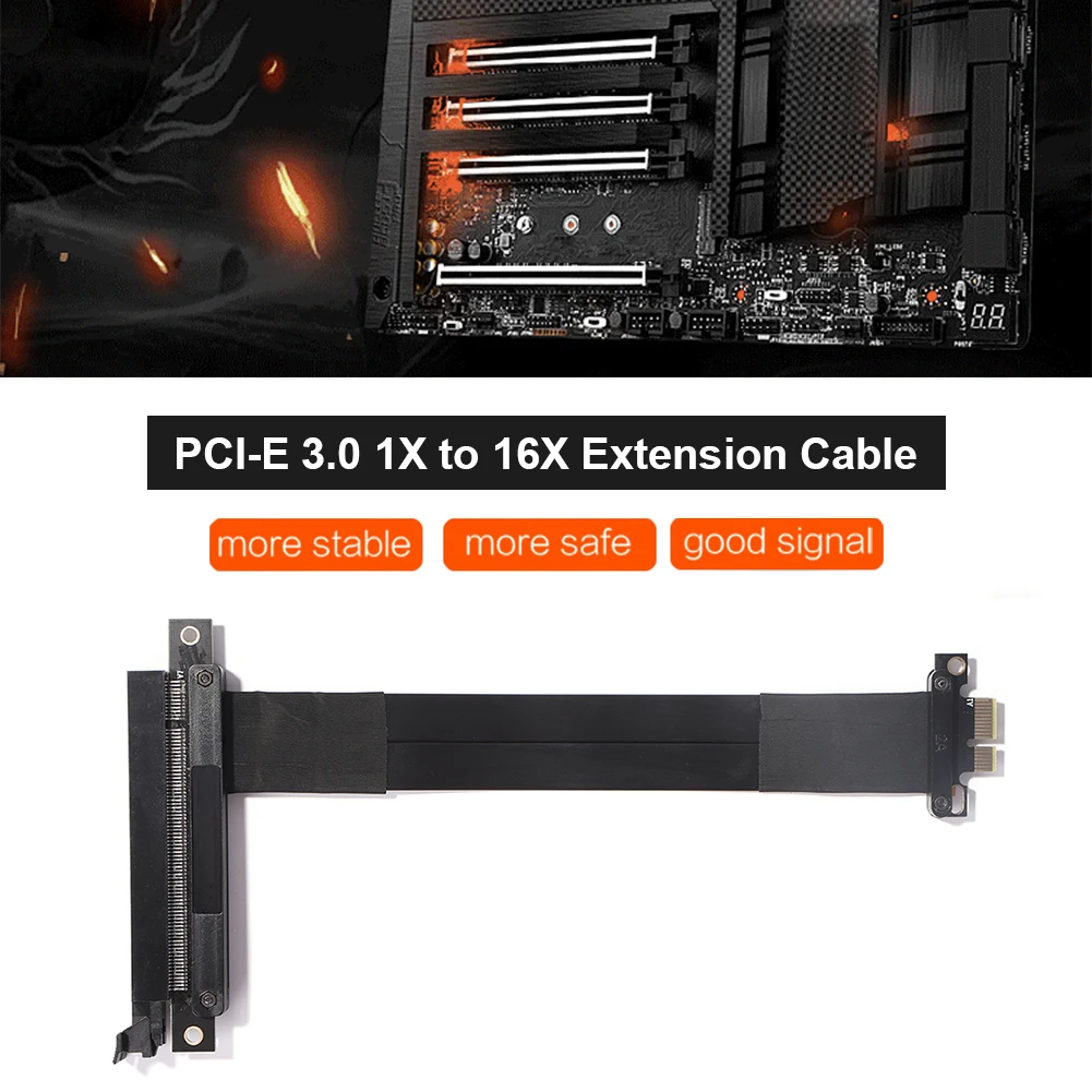 Высокоскоростной PCI-E PCI Express 3 0 1X до 16X Удлинительный кабель 36P звуковая карта