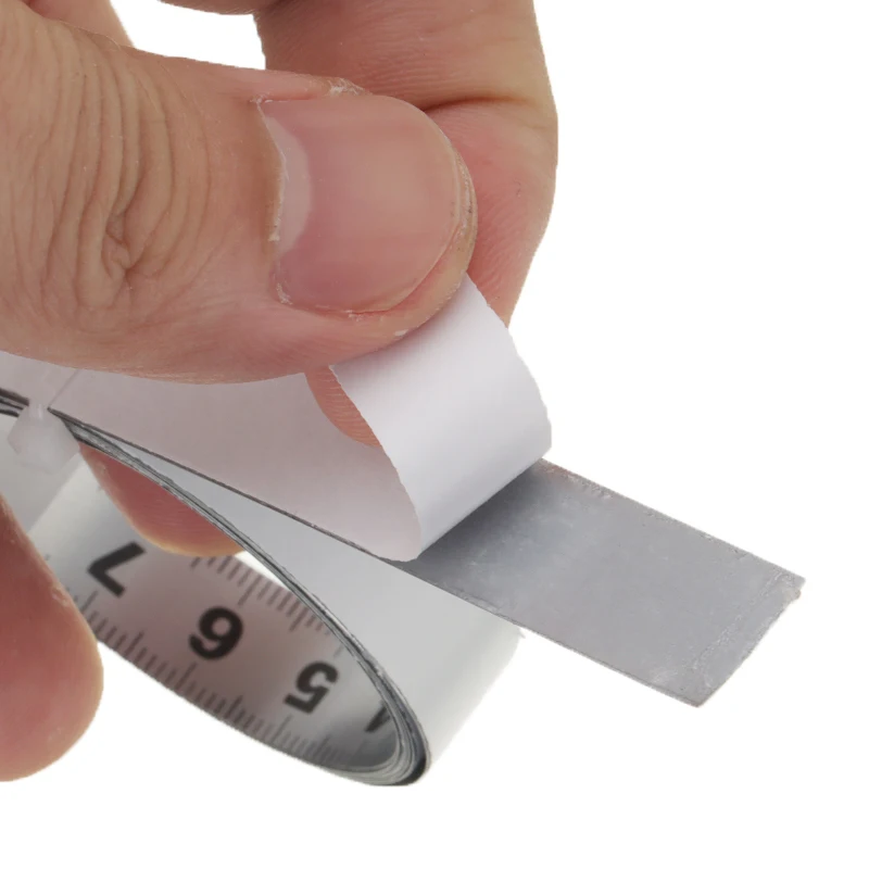 Самоклеящаяся рулетка из нержавеющей стали измерительная линейка дюймовые и