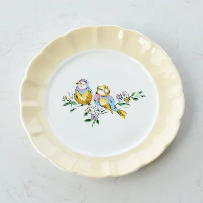 Английский Bone Китай салат фруктовая закуска тарелка креативная британская