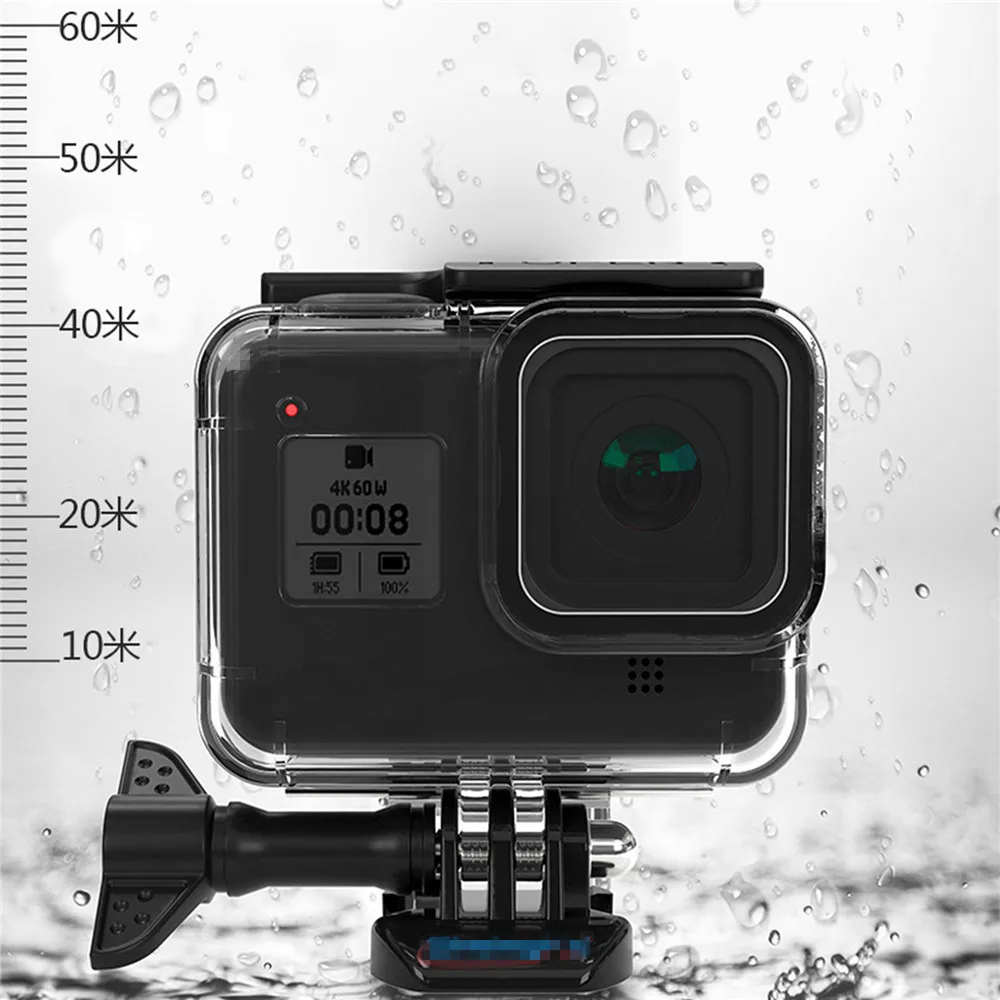 

Водонепроницаемый защитный чехол IP68 для экшн-камеры GoPro Hero 8 Black