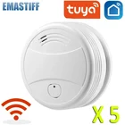 Система дымовой сигнализации Tuya с Wi-Fi, 5 шт.