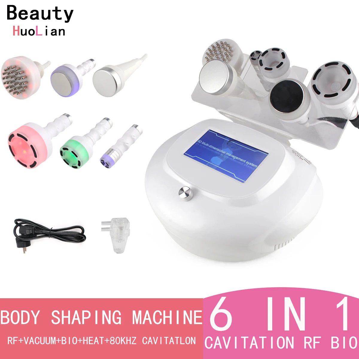 80K кавитационный радиочастотный ультразвуковой вакуумный аппарат для похудения