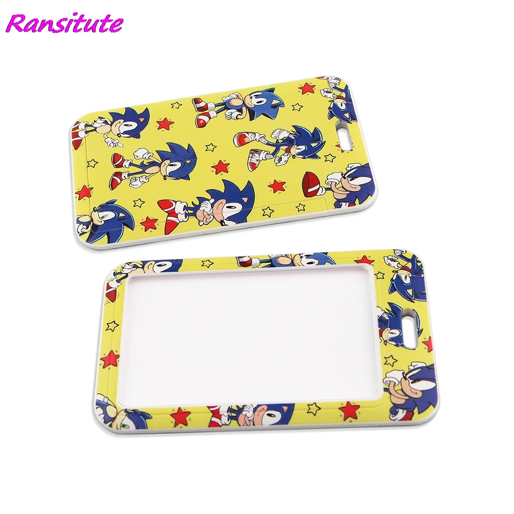 Шнурок для кредитных карт Ransitute R1988 желтого цвета с рисунком из мультфильма