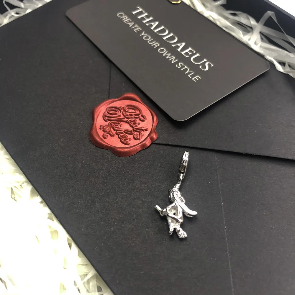 Кулон ведьмы из стерлингового серебра 925 пробы с цепочкой Подарочная бижутерия