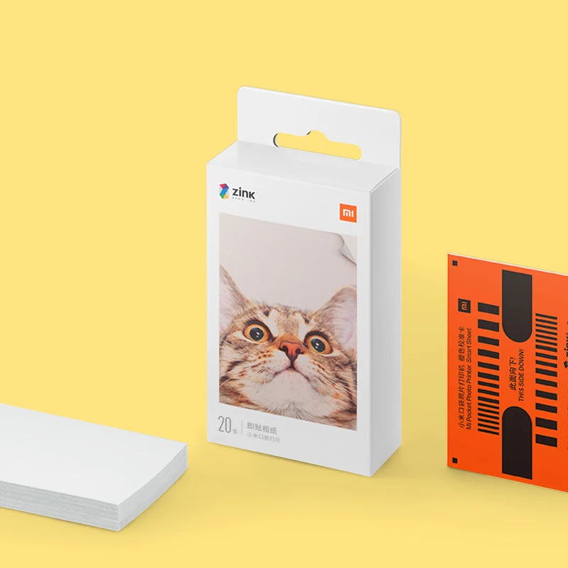 Xiaomi mijia AR принтер 300 точек/дюйм портативный фото мини карманный с DIY поделиться 500