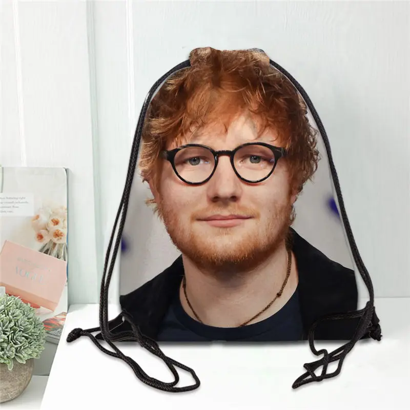 Горячая Ed Sheeran напечатанный рюкзак ранец атласные мягкие туфли сумки для школы пользовательские логотип сумки для женщин - Цвет: 9