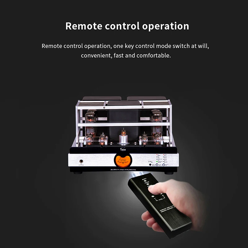 Ламповый усилитель звука YAQIN MS-20B Bluetooth 5 0 6J1 6Z4 EL34 CSR8675 HiFi комбинированный