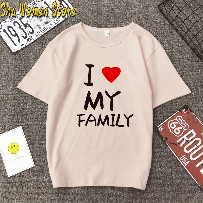 Hillbilly солнце женские футболки с надписью &quotЯ люблю мою семейная буквами печати