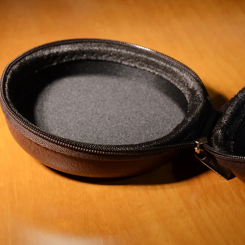 Портативный чехол для наушников круглая мини-гарнитура на молнии зарядное