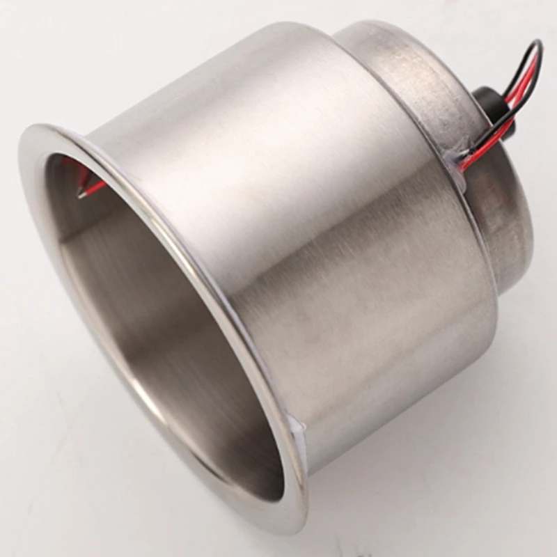Led Light Drink Holder Recessed Stainless Steel Cup Shape for Car Marine Boat | Спорт и развлечения