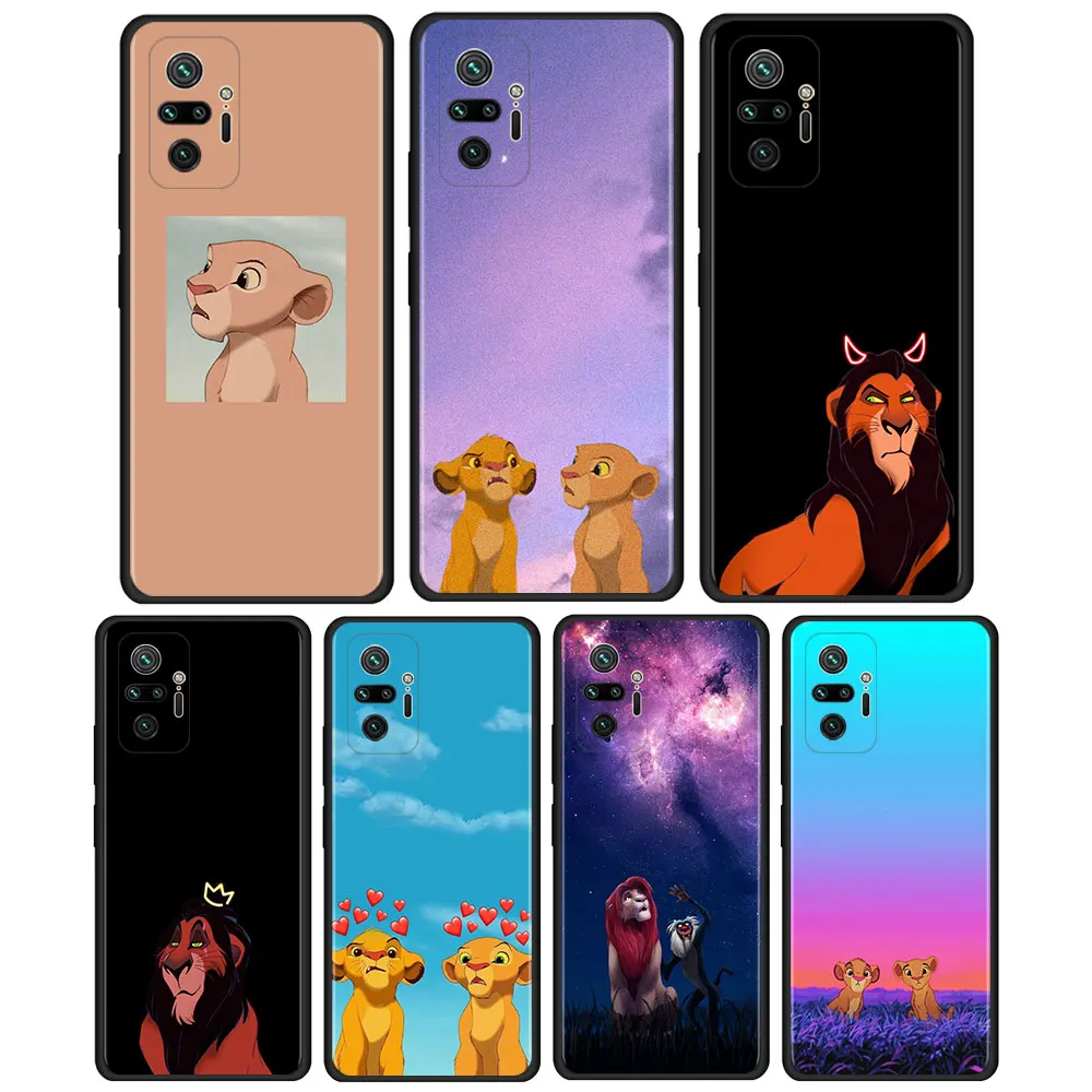 

Чехол с изображением короля льва для Xiaomi Redmi 9s 9 8 Pro 10 7 8 8T 10