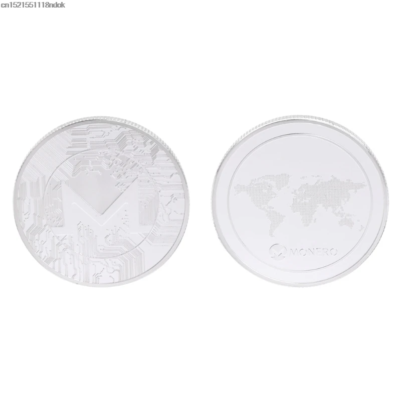Silver Памятная монета Монро сплав коллекция подарок сувенир ремесла искусства Биткоин BTC Q9QA - Цвет: Silver