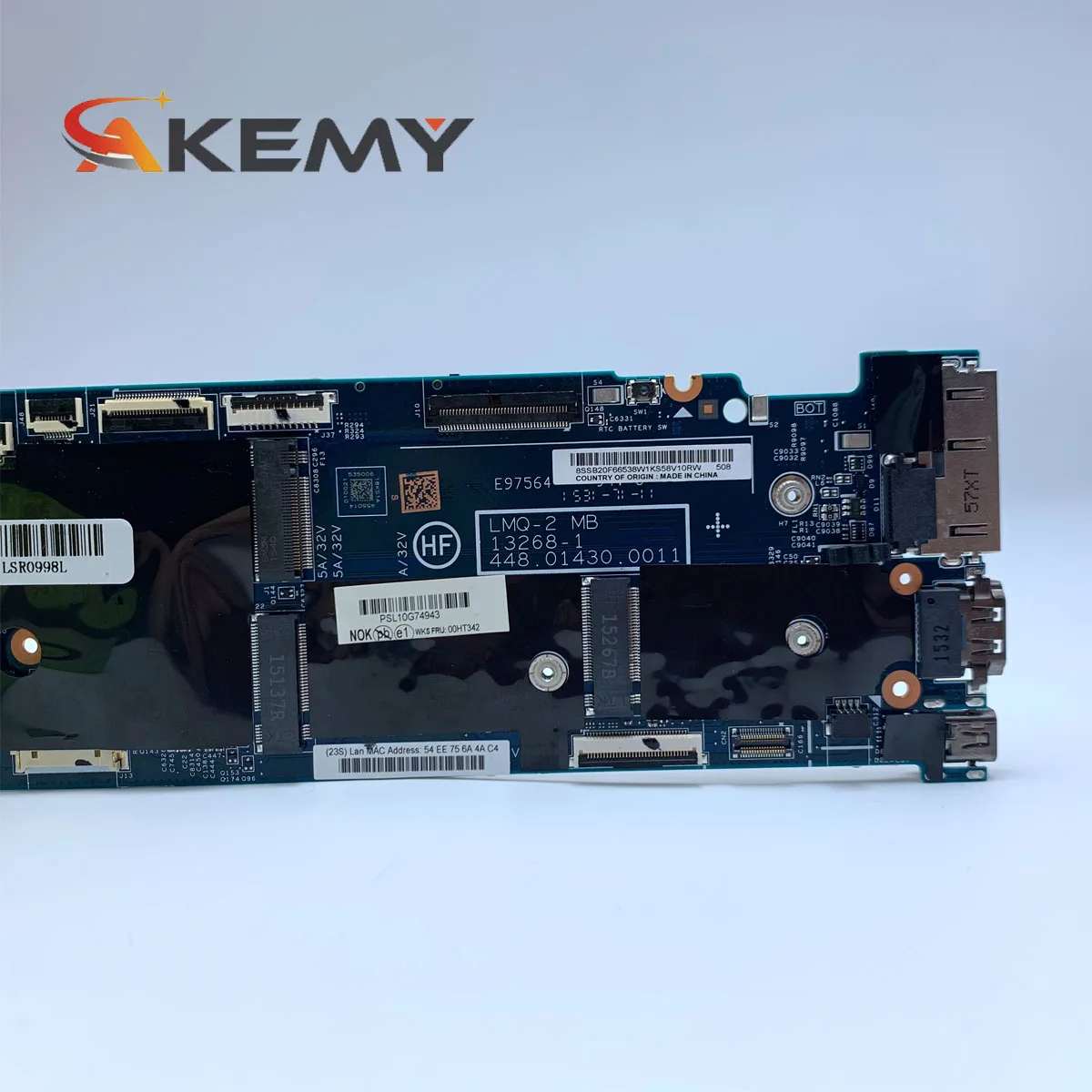 akemy thinkpad x1c x1 motherboard carbon for lenovo x1c x1 carbon laptop motherboard i7 5600i7 5500 8g 00ht361 x1c x1 mainboard free global shipping