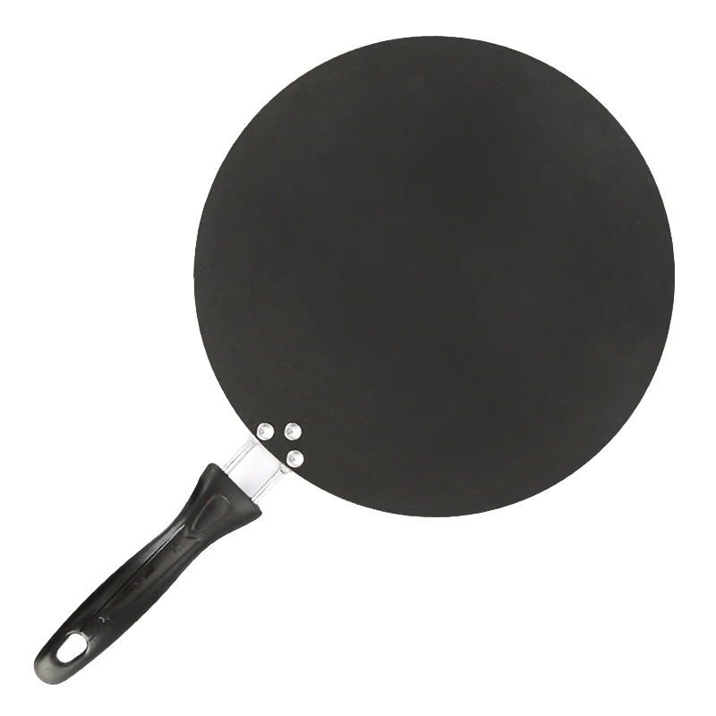 

30cm Iron Round Griddle Non-Stick Crepe Pan for Pancake Egg Omelette Frying Gas Cookware Kitchen Tools