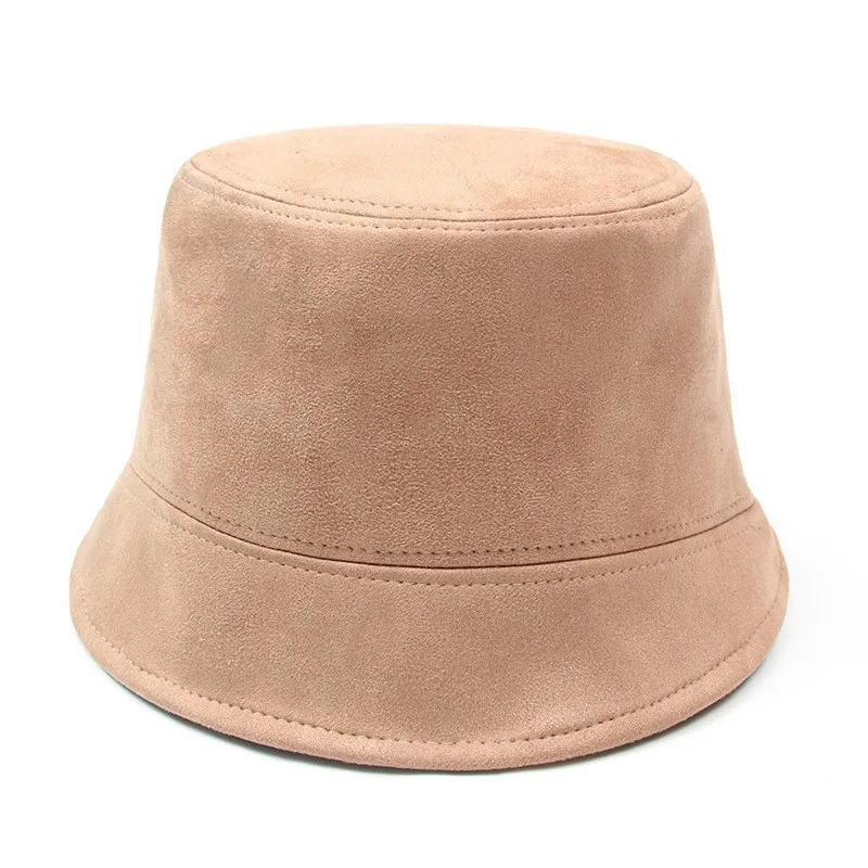 

2022 New Summer Sunscreen Fisherman Cap Beach Caps Outdoor Fishing Hunting Fashion Sunhat Headwear Male Lady Chamois Bucket Hats
