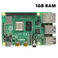 Комплект 1 Последние Raspberry Pi 4 Model B с 1/2/4gb Ram Bcm2711 4 ядра Cortex-a72 Arm V8 1,5 ГГц Поддержка 2,4/5,0 ГГц Wi-Fi Bluetooth 5,0 - Комплект: Комплект 1