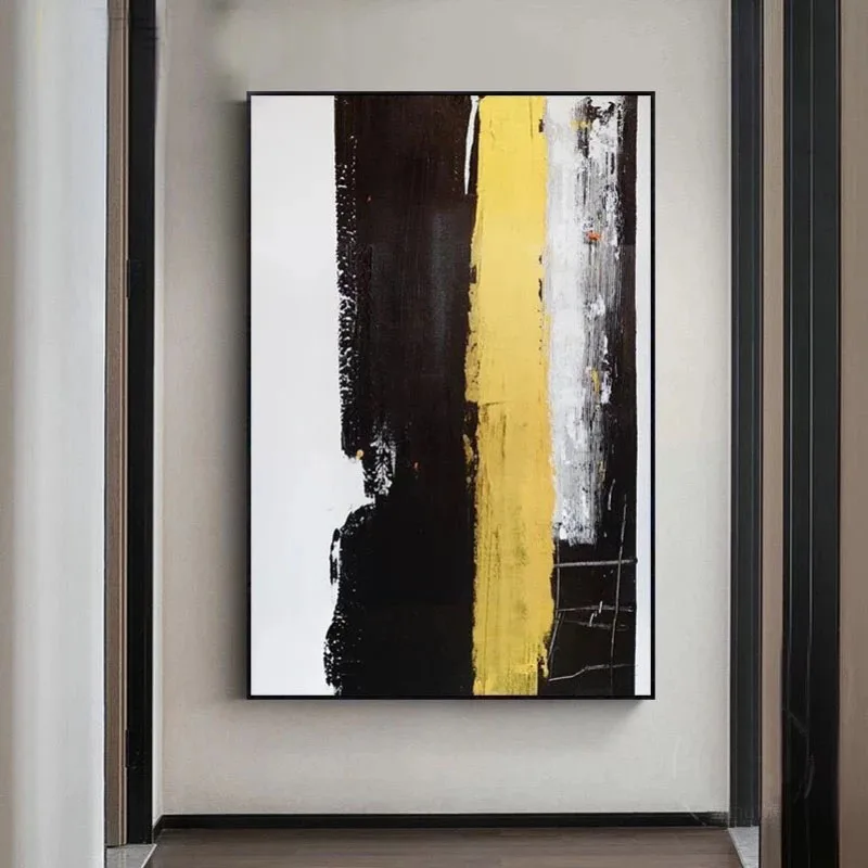 

New Abstract Large Size Handmade Oil Painting On Canvas Abstract Landscape Wall Art Pictures For Living Room Decoration Unframed