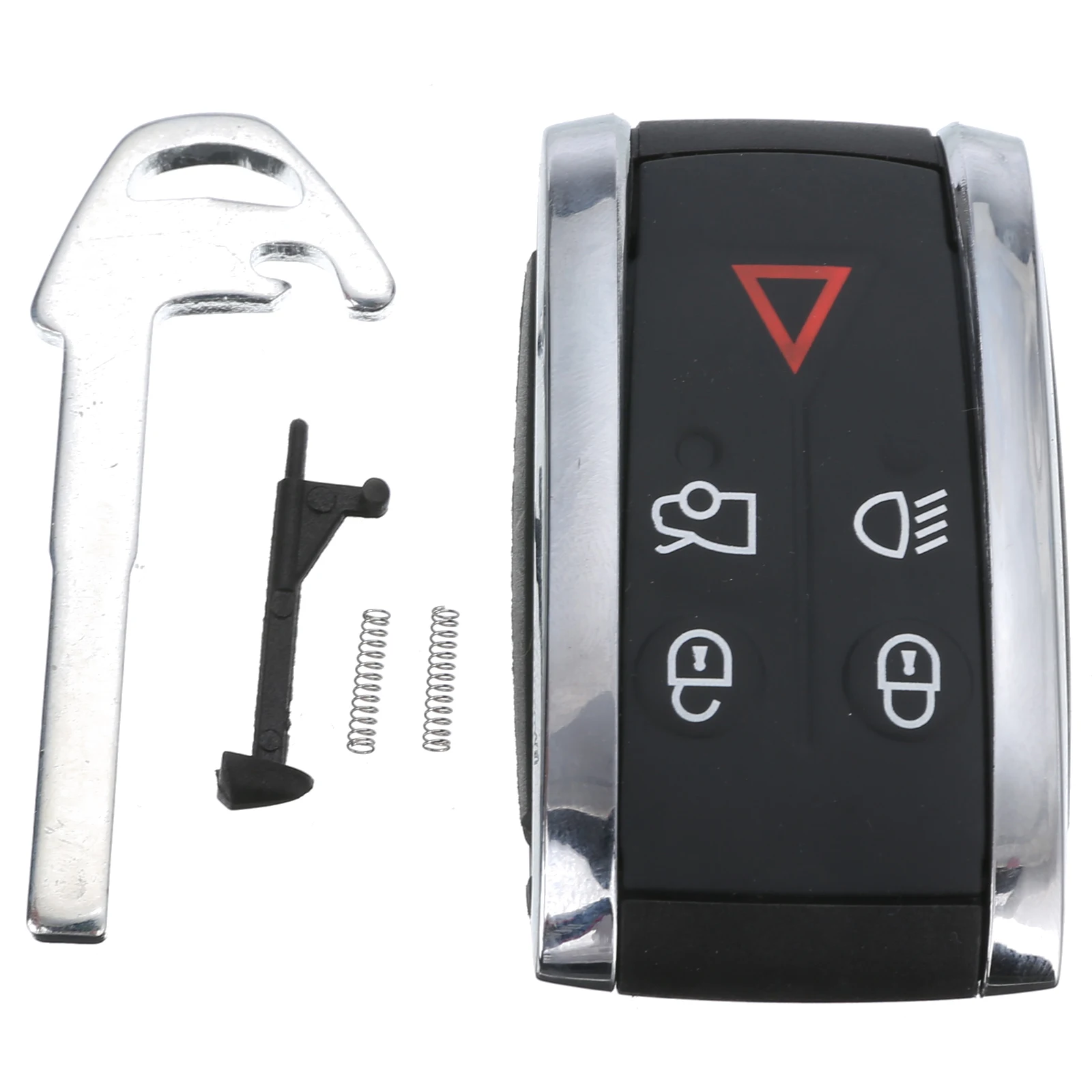 

Mayitr 5 Buttons Replaces Remote Key Fob Case Durable Car Key Shell Protector+Uncut Blade For Jaguar X XF XK XKR X-Type S-Type