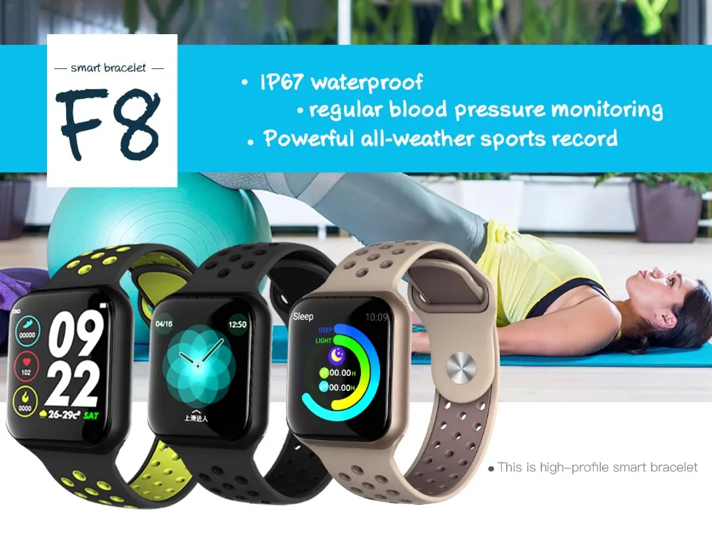 Wearpai F8 умный Браслет ремешок сменный ремешок на запястье умный Браслет дополнительная Замена