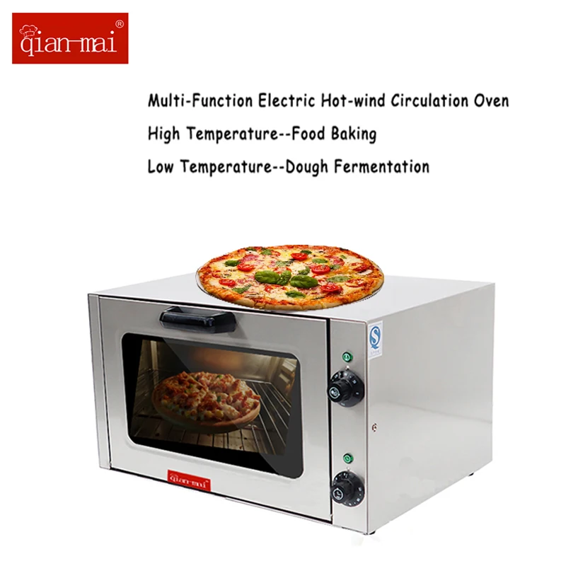 

Qianmai настольные бытовые циркуляции тепла Horno электрическая печь для пиццы пекарная машина с бесплатной доставкой