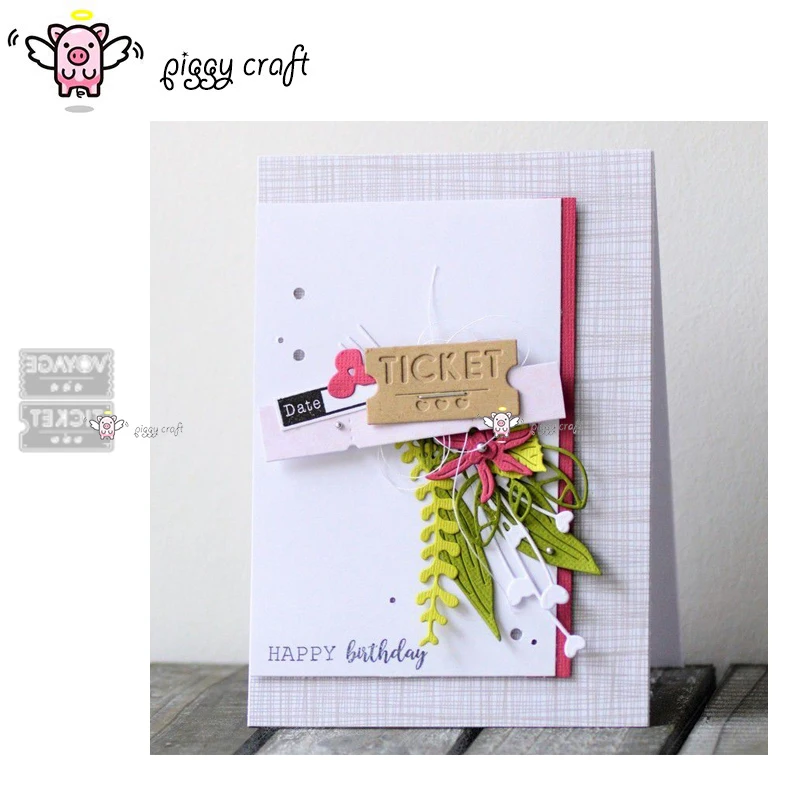 Свинья для рукоделия металлические Вырубные штампы высечки форма путешествий