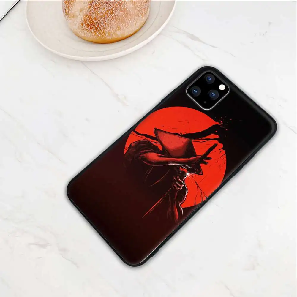 

Black Samurai Warrior Japan Soldier Mobile Phone Cover For Huawei Honor 20 10 9 Lite 7A 9X 8x 8 S 20s 30 PRO PLAY Case