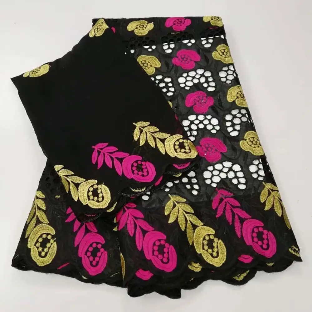 

7yards newcoming African Swiss Voile Lace In Switzerland Nigerian Tulle Lace Fabric For Dress Swiss Cotton Lace Fabrics F9AP041