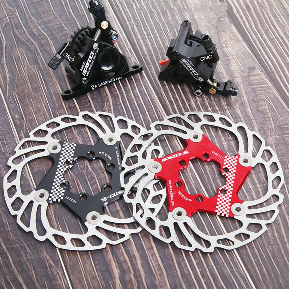 

Bicycle Brake Road Hydraulic Disc Brakes Set Flat Mount Calipers With 140MM Discs Rotor Bicycle Parts