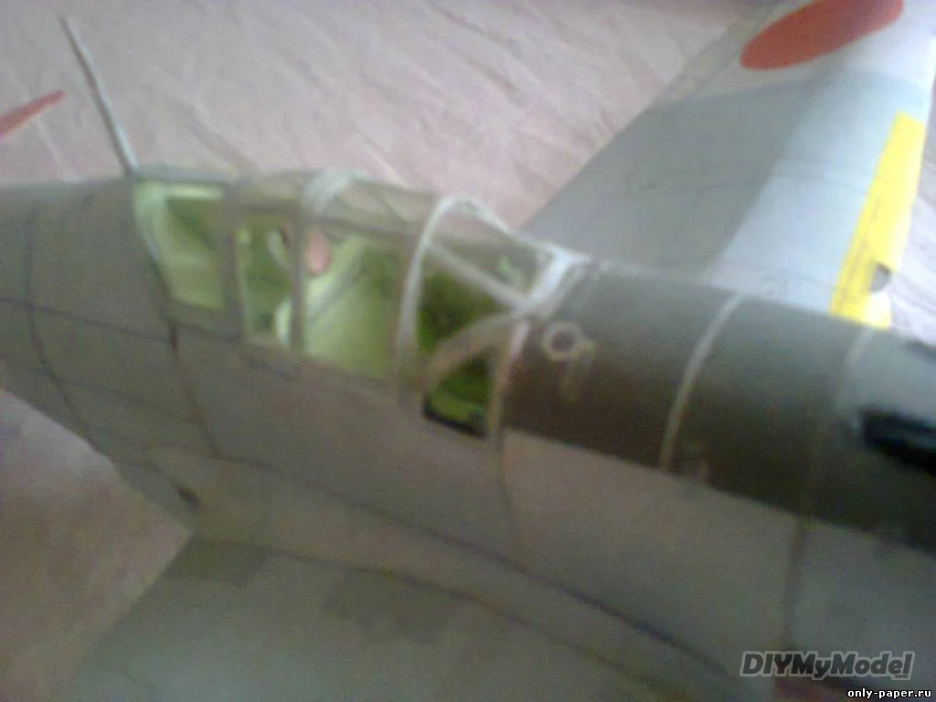 DIYMyModeI японский Летающий истребитель Ласточки DIY Набор бумажных моделей ручной