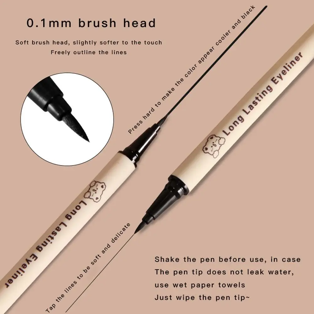Long-lasting Liquid Eyeliner Pen Black Waterproof Sexy Not Blooming Sweatproof Eye Liner Pencil Quick Drying Comestics | Красота и