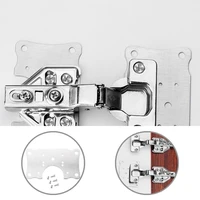 secure fixing household stainless steel corner hinges repair bracket joining plate with holes for kitchen cabinets