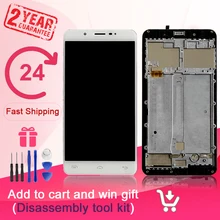 5.5‘’ Free Tool For Doogee F7 LCD Display + Touch Screen Panel Replacement Assembly Mobile Phone Spare Parts With Frame