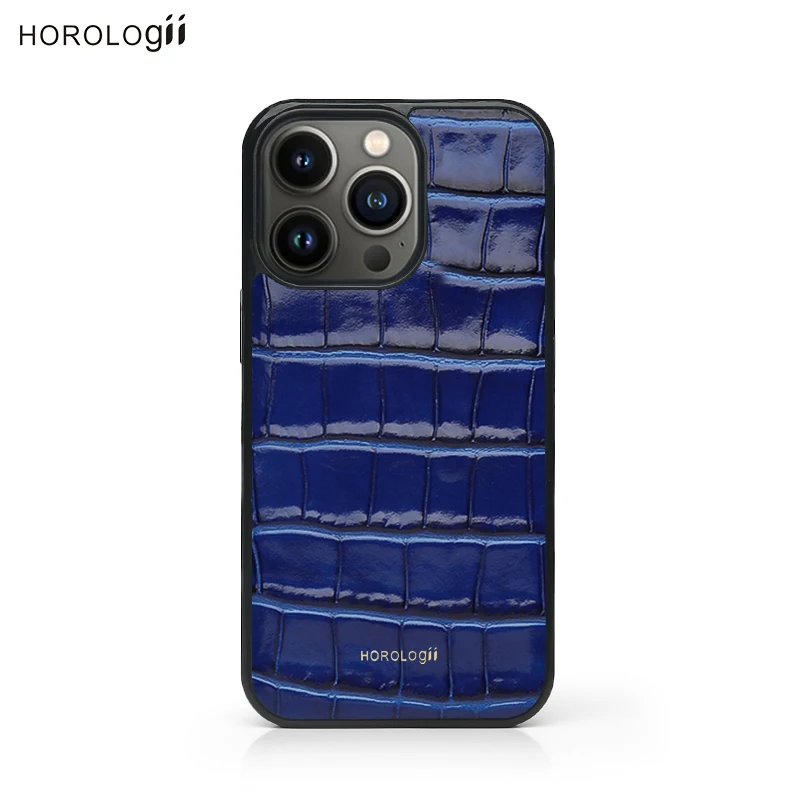Фото Чехол для Iphone 11, 12, 13, X, Xr, Max, Pro, из натуральной кожи с тиснением под крокодиловую кожу №3