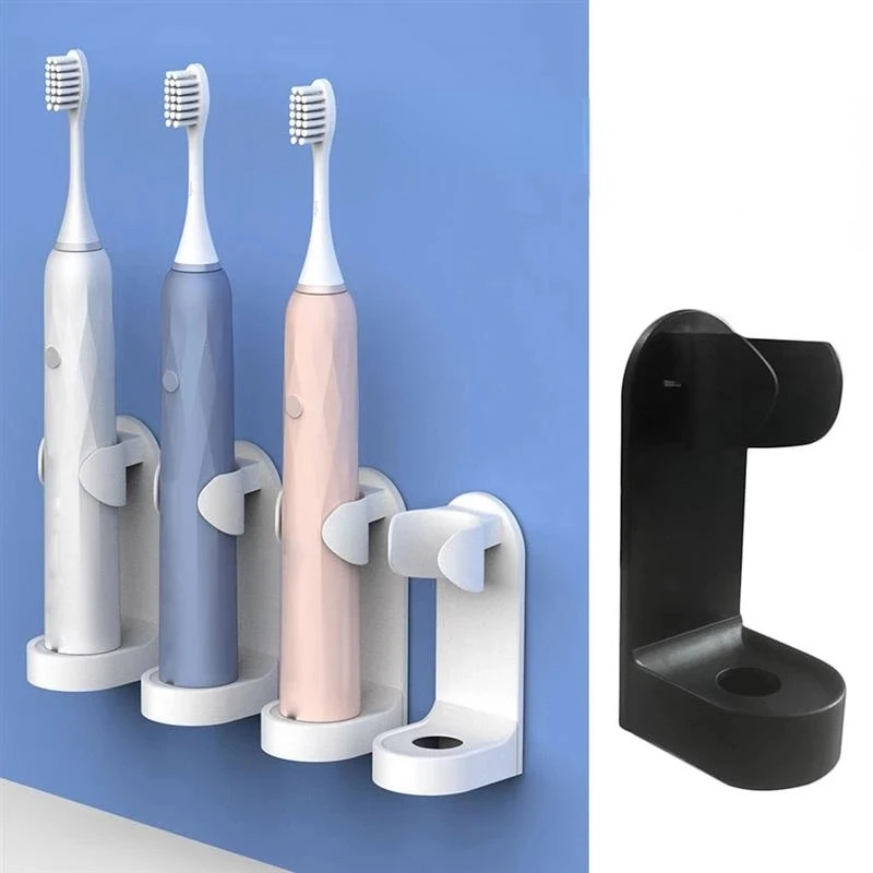 

Creative Traceless Stand Rack Organizer Electric Wall-Mounted Holder Space Saving toothbrush holder Bathroom Accessories