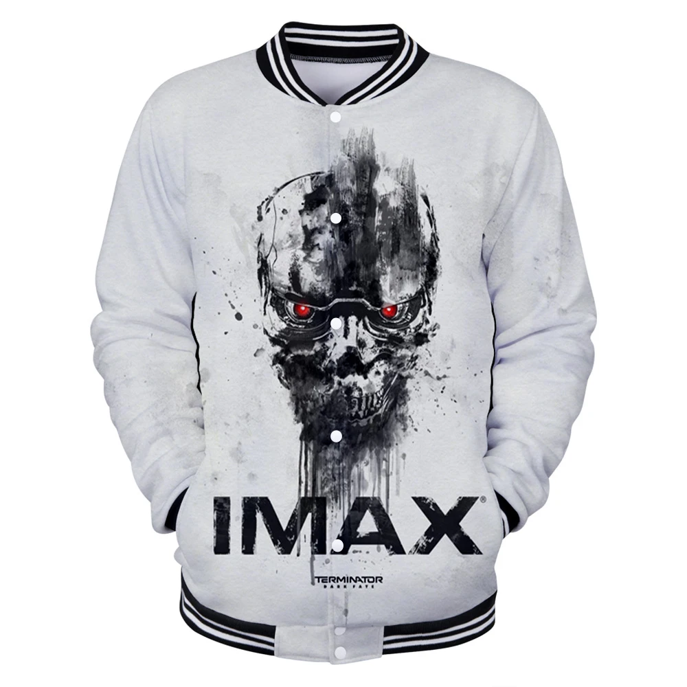 Женская/мужская бейсбольная куртка с 3D принтом зимняя хип хоп рисунок по фильму