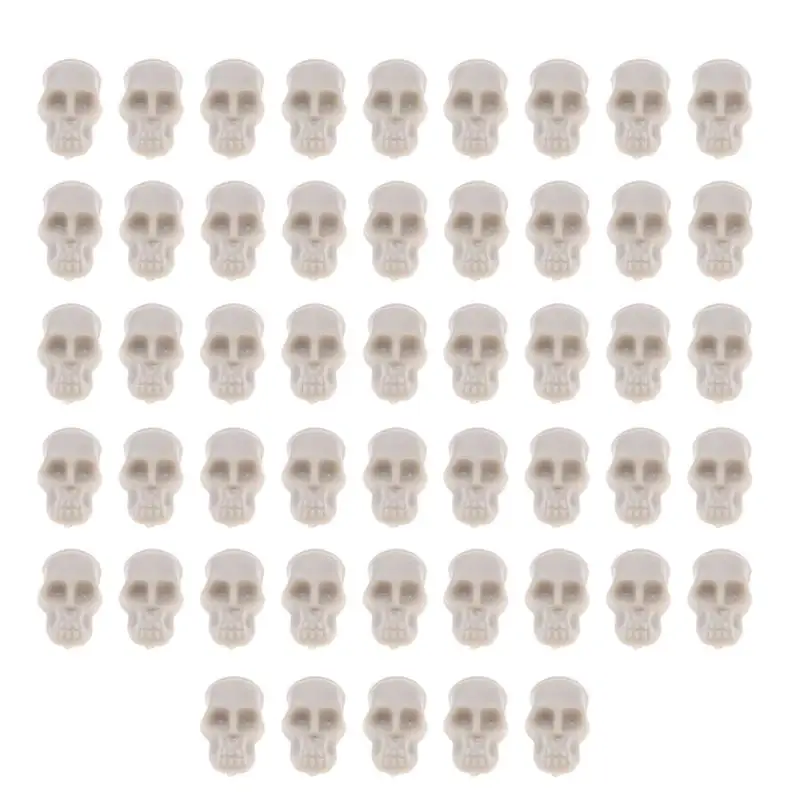 

50pcs Simulation Skull Model Toys Modern Mini Skull Home Decoration Funny Model Toys Collection Miniatures Model