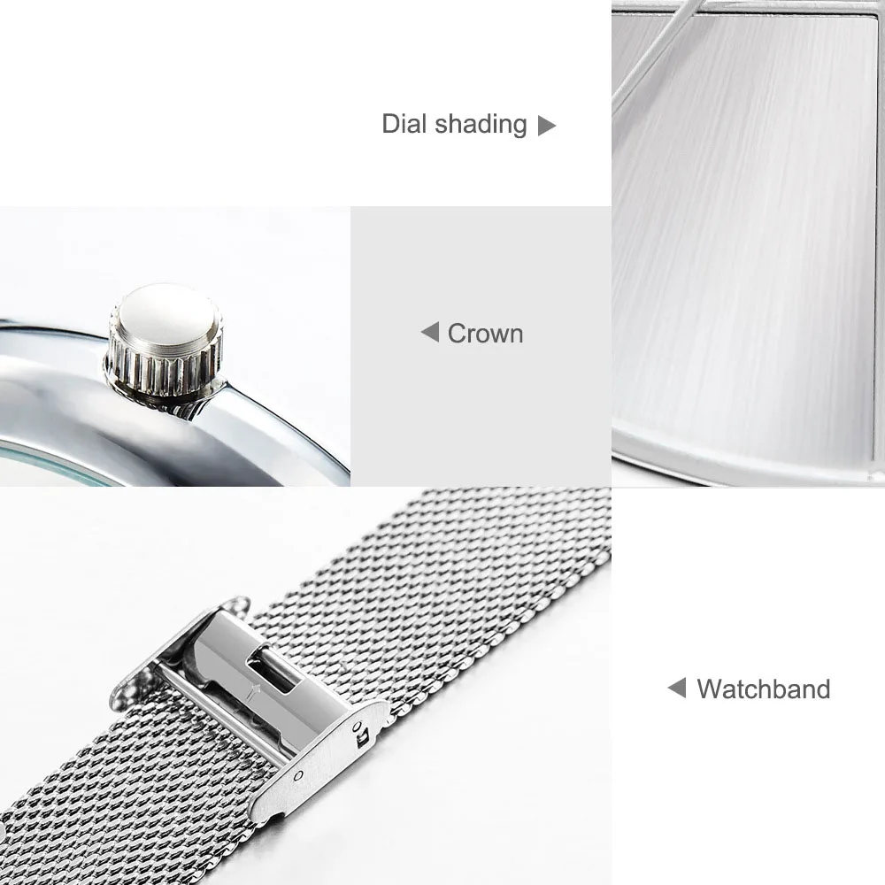 

Best-selling casual women's watch luxury fashion Huawang belt watch temperament ladies creative gift simple student quartz watch