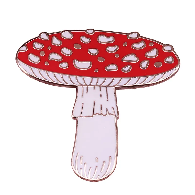 Значок с красной кепкой смерти Fly Agaric toadstools