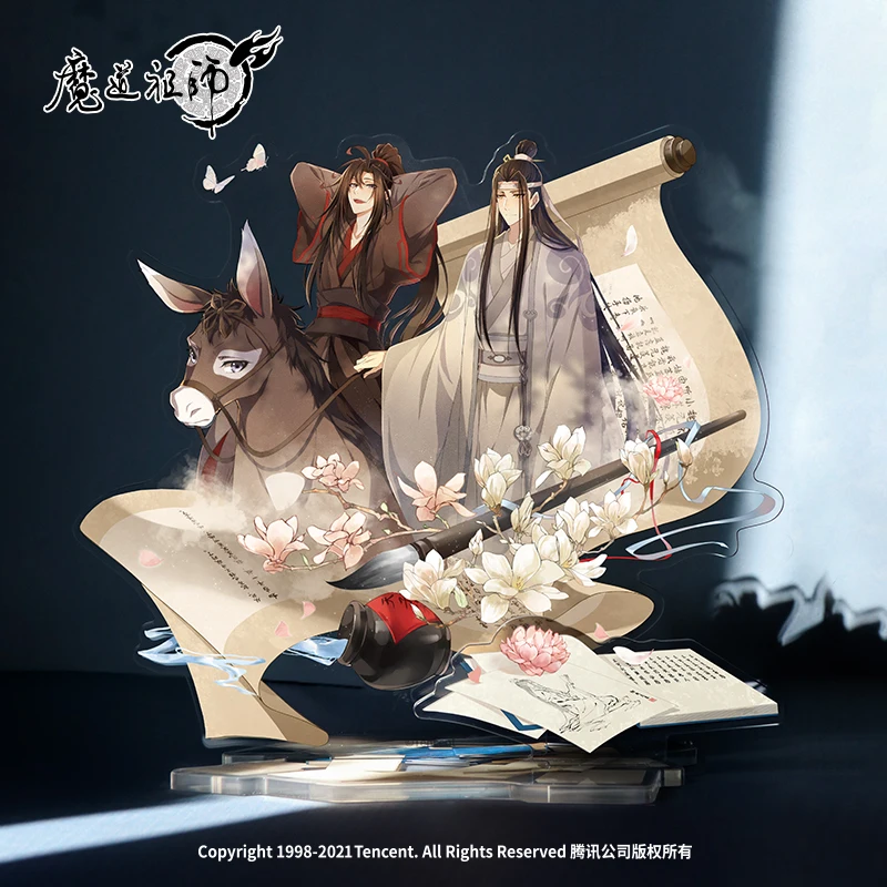 

Grandmaster of Demonic Cultivation Wei Wuxian Lan Wangji Guiyin Stand Figure Display Model Dssk Toy Acrylic Decor MDZS Xmas Gift