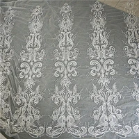 off white embroidery lace fabric french lace wedding lace off white lace mesh lace fabric by the yard