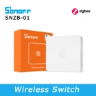 Беспроводной переключатель SONOFF SNZB 01 Zigbee, работает с мостом Sonoff Zigbee Hub eWeLink App, умным домом Zigbee