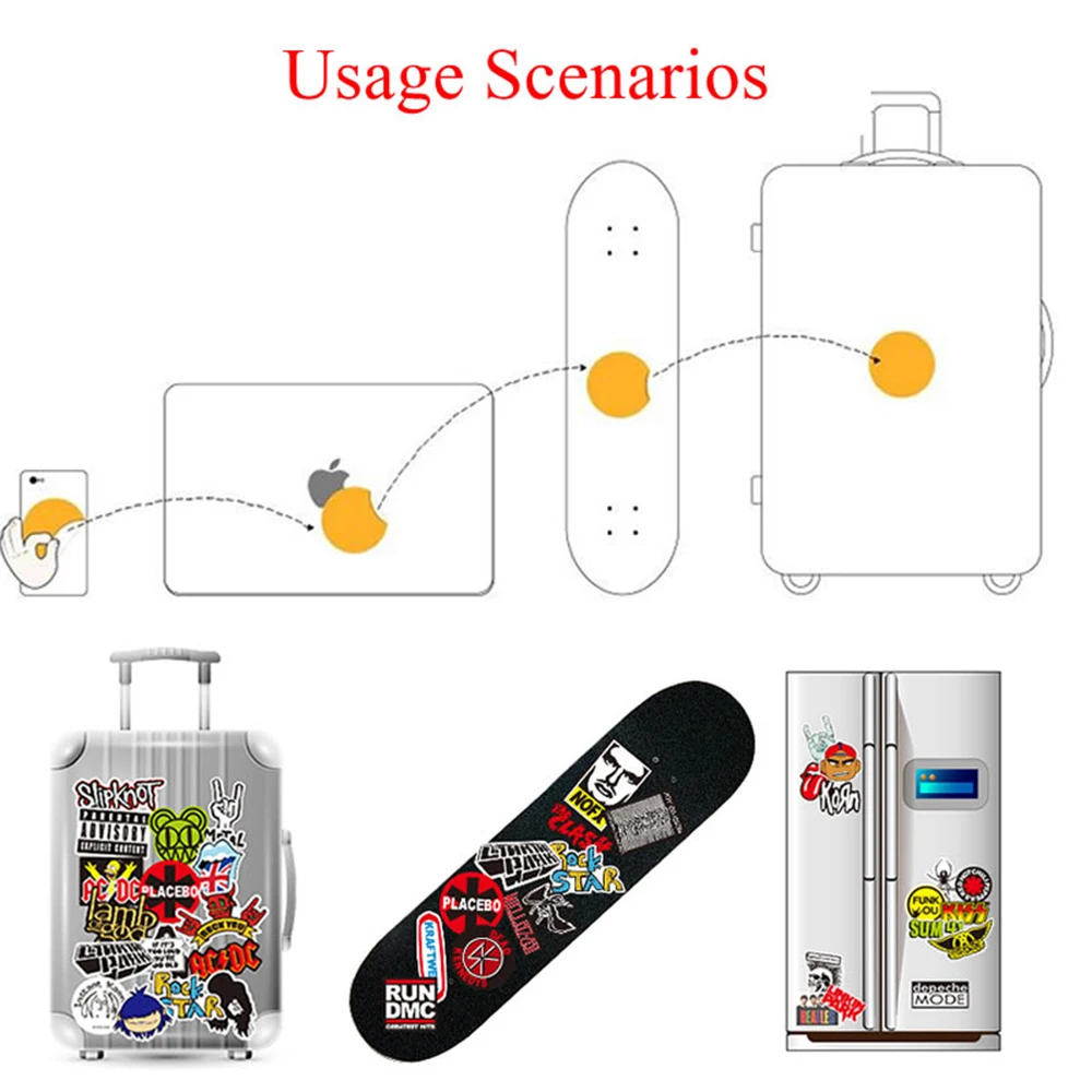 Pegatinas iniciales D para ordenador port&aacute;til, pegatina de Graffiti impermeable para ni&ntilde;os, para nevera, guitarra, equipaje, monopat&iacute;n, tel&eacute;fono, bicicleta y coche, juguetes para ni&ntilde;os, 10/30/50 Uds.-4