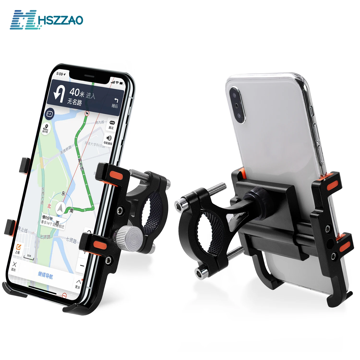 360 Вращающийся алюминиевый сплав Кронштейн для мобильного телефона gps кронштейн