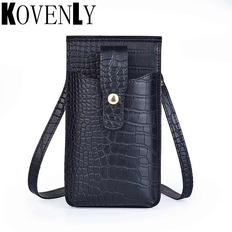 

Mini Card Bag 2021 New Fashion Luxury Shoulder Cell Phone Bags For Women Mini Crossbody Bags Leather Mobile Wallet Purses