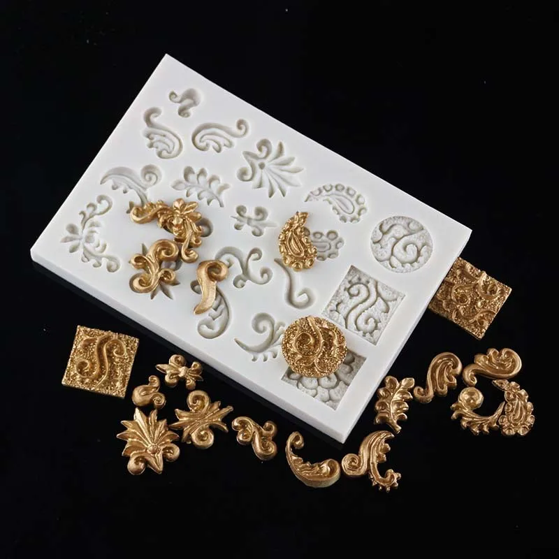 Ретро рамка Сделай Сам помадка торт Бродер инструмент для украшения женская